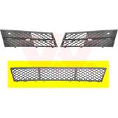 Ventilatiegrille- bumper VAN WEZEL - 0617590
