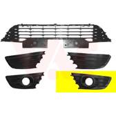 Ventilatiegrille- bumper VAN WEZEL - 0970593