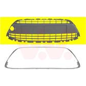 Ventilatiegrille- bumper VAN WEZEL - 1807599