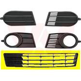 Ventilatiegrille- bumper VAN WEZEL - 5222590