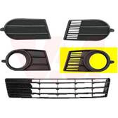 Ventilatiegrille- bumper VAN WEZEL - 5222593