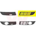 Ventilation Grille- bumper VAN WEZEL - 5839591
