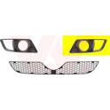 Ventilation Grille- bumper VAN WEZEL - 0159593