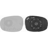 Vidro de espelho, espelho retrovisor exterior VAN WEZEL - 0667835