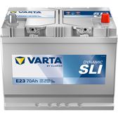 Starterbatterie 70Ah/630A VARTA - 570412063K262