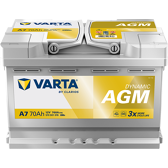 Starterbatterie 70Ah/760A VARTA - 570901076K262
