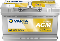 Starterbatterie 80Ah/800A