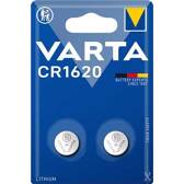 CR1620 batteri - Varta - x2 - Litium 3V VARTA - 6620101402