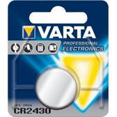 1 batteria CR2430 VARTA - 0568009