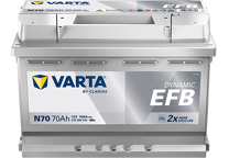 Batteria 70Ah/760A