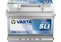 Batterie de voiture 60Ah/540A