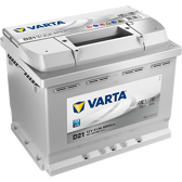 Batterie de voiture 61Ah/600A VARTA - 5614000603162