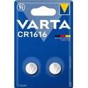 CR1616 batterij - Varta - x2 - Lithium 3V VARTA - 6616101402