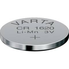 2 piles bouton CR1620 Varta Lithium 3V (6620101402)
