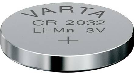 Pile bouton lithium VARTA CR 2032