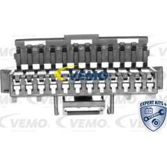 VEMO Kit De Réparation De Câble Pour Phare Avant - 2 Fils, Longueur 200 Mm, Silicone - Prêt à Monter