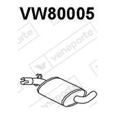 Centre Muffler VENEPORTE - VW80005