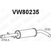 Centre Muffler VENEPORTE - VW80235