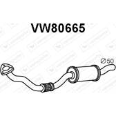 Exhaust Pipe VENEPORTE - VW80665
