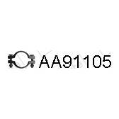 Klemstuk, uitlaatsysteem VENEPORTE - AA91105