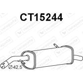 Pot échappement / Silencieux arrière VENEPORTE - CT15244