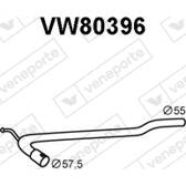 Repair Pipe, catalytic converter VENEPORTE - VW80396