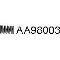 Ressort (tuyau d'échappement) VENEPORTE - AA98003