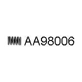 Ressort (tuyau d'échappement) VENEPORTE - AA98006