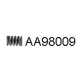 Ressort (tuyau d'échappement) VENEPORTE - AA98009