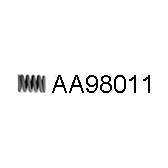 Ressort (tuyau d'échappement) VENEPORTE - AA98011