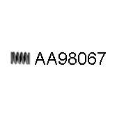 Ressort (tuyau d'échappement) VENEPORTE - AA98067