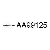Schroef, uitlaatsysteem VENEPORTE - AA99125