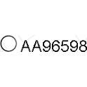 Seal, exhaust pipe VENEPORTE - AA96598