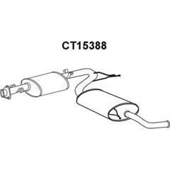 Silencieux arrière VENEPORTE - CT15388