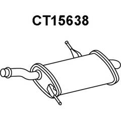 Silencieux arrière VENEPORTE - CT15638