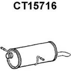 Silencieux arrière VENEPORTE - CT15716