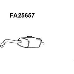 Silencieux arrière VENEPORTE - FA25657