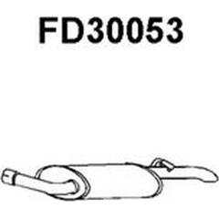 Silencieux arrière VENEPORTE - FD30053