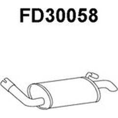 Silencieux arrière VENEPORTE - FD30058