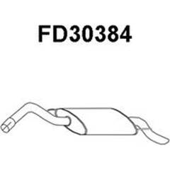 Silencieux arrière VENEPORTE - FD30384