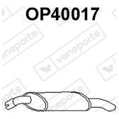Silencieux arrière VENEPORTE - OP40017