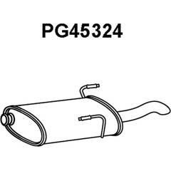 Silencieux arrière VENEPORTE - PG45324