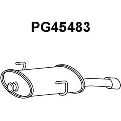 Silencieux arrière VENEPORTE - PG45483