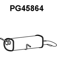 Silencieux arrière VENEPORTE - PG45864