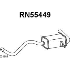 Silencieux arrière VENEPORTE - RN55449