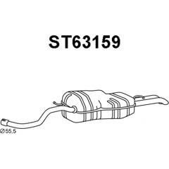 Silencieux arrière VENEPORTE - ST63159