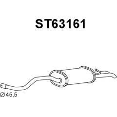 Silencieux arrière VENEPORTE - ST63161