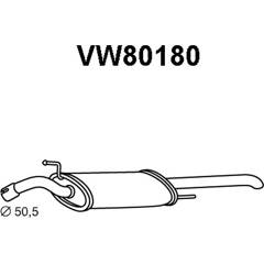 Silencieux arrière VENEPORTE - VW80180