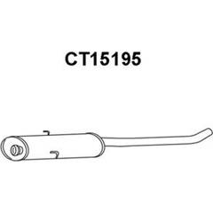 Silencieux avant VENEPORTE - CT15195