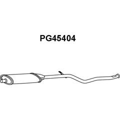 Silencieux avant VENEPORTE - PG45404
